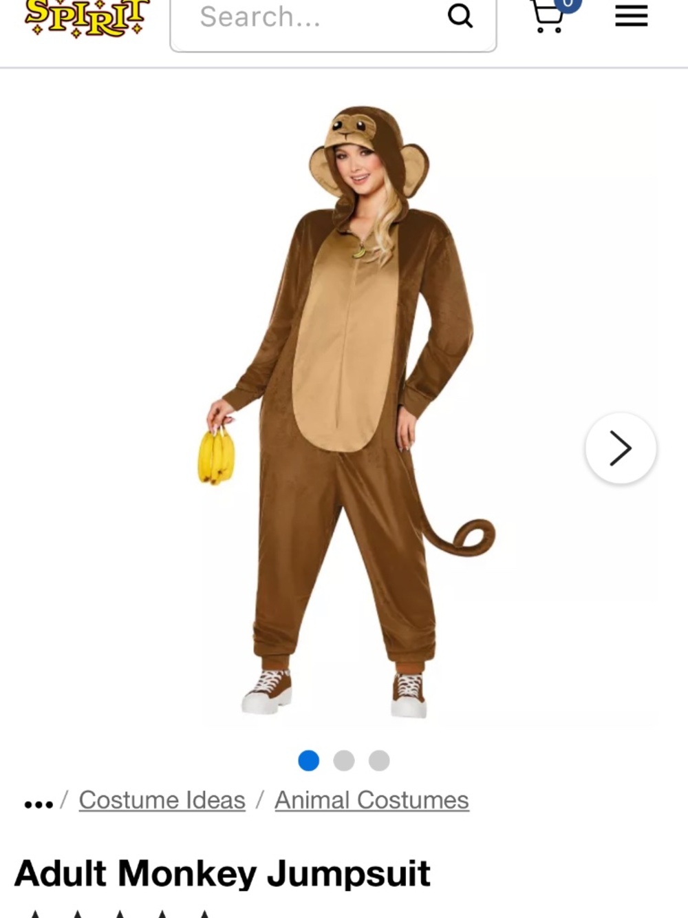 Monkey Costume